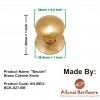 "Beulah" Brass Cabinet Knob 